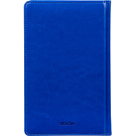 Ежедневник недатированный Attache искусственная кожа А5 160 листов тёмно-синий