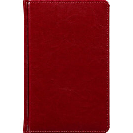 Ежедневник недатированный Attache искусственная кожа тиснение А5 160 листов бордовый