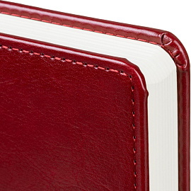 Ежедневник недатированный Attache искусственная кожа тиснение А5 160 листов бордовый