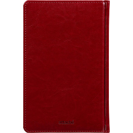 Ежедневник недатированный Attache искусственная кожа тиснение А5 160 листов бордовый