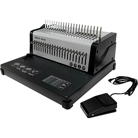 Брошюровщик Office Kit B2130E А4/А5, 35л./500л., пл.пружина фото Брошюровщик Office Kit B2130E А4/А5, 35л./500л., пл.пружина