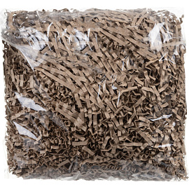 Наполнитель бумажный крафт Miland коричневый, 100 г