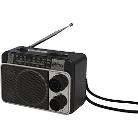 Радиоприемник Ritmix RPR-161 черный/серый (80003912)