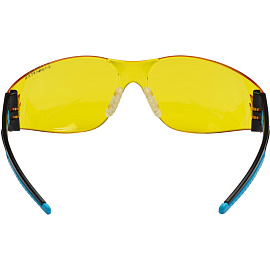 Очки защитные открытые универсальные TOPFORT СТАНДАРТ 502 KN жёлтые