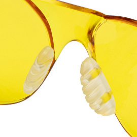 Очки защитные открытые универсальные TOPFORT СТАНДАРТ 502 KN жёлтые