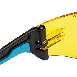 Очки защитные открытые универсальные TOPFORT СТАНДАРТ 502 KN жёлтые