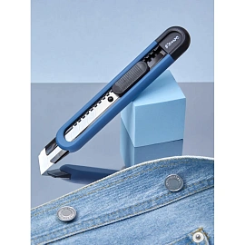 Нож универсальный КОМУС Denim 18 мм пластиковый мет направл.SX37N-DFT