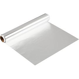 Фольга пищевая алюминиевая 29см х 40м 11 мкм Классическая У40П-290х15