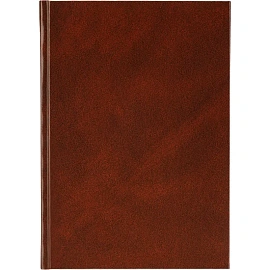 Ежедневник датированный 2026 А5+ IDEAL NEW коричневый 3-344/02