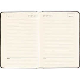 Ежедневник недатированный ATTACHE Priority А5, 143х210мм, 160л, черный