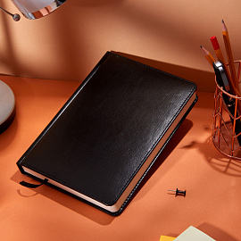 Ежедневник недатированный ATTACHE Priority А5, 143х210мм, 160л, черный