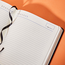 Ежедневник недатированный ATTACHE Priority А5, 143х210мм, 160л, черный