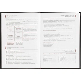 Ежедневник датированный 2026 А5+ IDEAL NEW черный 3-344/03