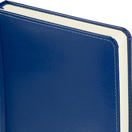 Ежедневник недатированный Attache Priority искусственная кожа тиснение А5 160 листов синий