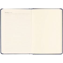 Ежедневник недатированный Attache Priority искусственная кожа тиснение А5 160 листов синий