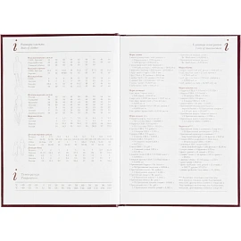 Ежедневник датированный 2026 год Attache Ideal New балакрон А5 168 листов бордовый