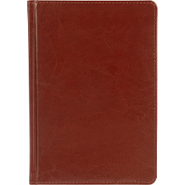 Ежедневник недатированный Attache Priority искусственная кожа тиснение А5 160 листов коричневый