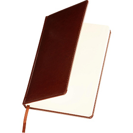 Ежедневник недатированный Attache Priority искусственная кожа тиснение А5 160 листов коричневый