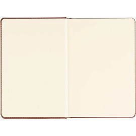 Ежедневник недатированный Attache Priority искусственная кожа тиснение А5 160 листов коричневый