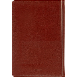 Ежедневник недатированный Attache Priority искусственная кожа тиснение А5 160 листов коричневый