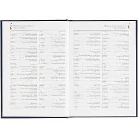 Ежедневник датированный 2026 год Attache Ideal New балакрон А5 168 листов синий