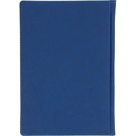 Ежедневник датированный 2026 год Attache Velvet искусственная кожа А5 168 листов синий