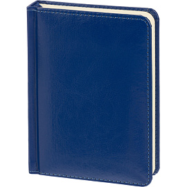 Ежедневник недатированный Attache Priority искусственная кожа тиснение А6 160 листов синий