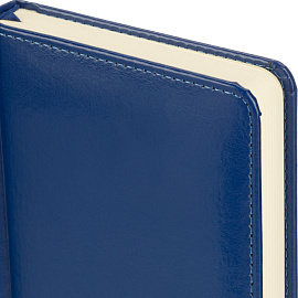 Ежедневник недатированный Attache Priority искусственная кожа тиснение А6 160 листов синий