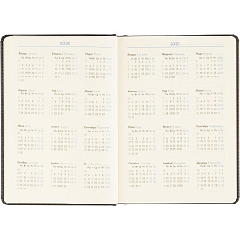 Ежедневник недатированный ATTACHE Classic А5, 140х200мм, 136л, черный