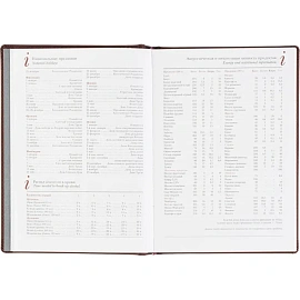 Ежедневник датированный 2026 А5+ VELVET бордовый 3-123/02