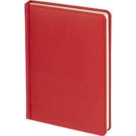 Ежедневник недатированный Attache Classic искусственная кожа тиснение А5 136 листов красный