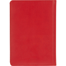 Ежедневник недатированный Attache Classic искусственная кожа тиснение А5 136 листов красный