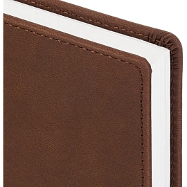 Ежедневник датированный 2026 год Attache Velvet искусственная кожа А5 168 листов коричневый