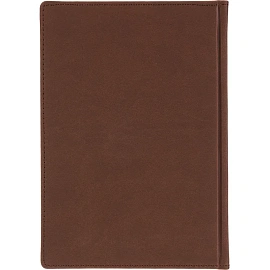 Ежедневник датированный 2026 год Attache Velvet искусственная кожа А5 168 листов коричневый