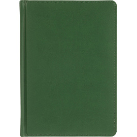 Ежедневник недатированный Attache Classic искусственная кожа тиснение А5 136 листов тёмно-зелёный