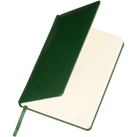 Ежедневник недатированный Attache Classic искусственная кожа тиснение А5 136 листов тёмно-зелёный