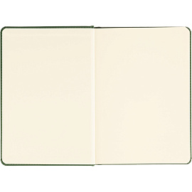 Ежедневник недатированный Attache Classic искусственная кожа тиснение А5 136 листов тёмно-зелёный