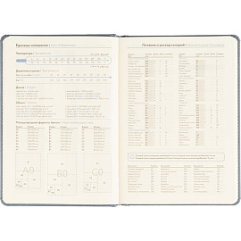 Ежедневник недатированный Attache Classic искусственная кожа тиснение А5 136 листов серый