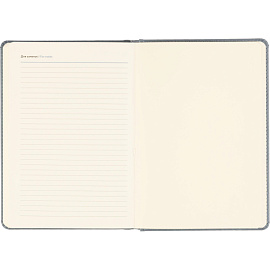 Ежедневник недатированный Attache Classic искусственная кожа тиснение А5 136 листов серый