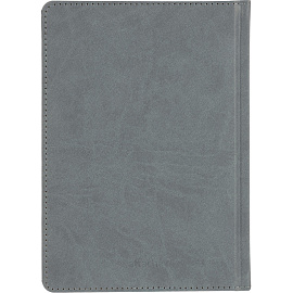 Ежедневник недатированный Attache Classic искусственная кожа тиснение А5 136 листов серый