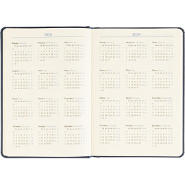 Ежедневник недатированный ATTACHE Classic, А5, 140х200мм,136л, синий