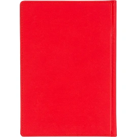 Ежедневник датированный 2026 год Attache Velvet искусственная кожа А5 168 листов красный