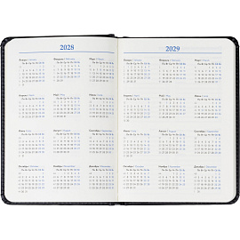 Ежедневник недатированный ATTACHE Classic А6, 136л, черный