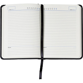 Ежедневник недатированный ATTACHE Classic А6, 136л, черный