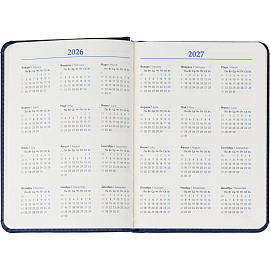 Ежедневник недатированный ATTACHE Classic А6, 136л, синий