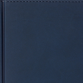 Ежедневник датированный 2026 А5+ VELVET темно-синий 3-123/18