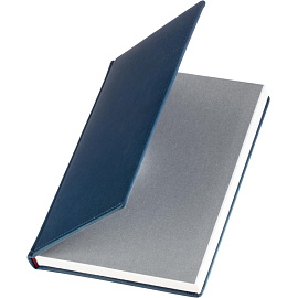 Ежедневник датированный 2026 А5+ VELVET темно-синий 3-123/18