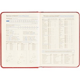 Ежедневник недатированный ATTACHE ClassicА6, 136л, красный