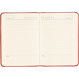 Ежедневник недатированный ATTACHE ClassicА6, 136л, красный