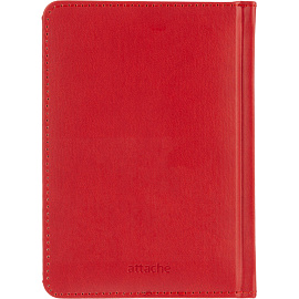 Ежедневник недатированный ATTACHE ClassicА6, 136л, красный